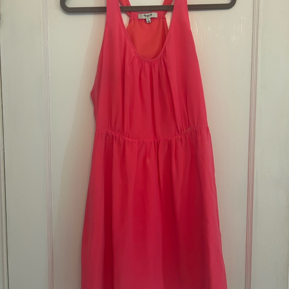 Madewell Pink Sleeveless Dress